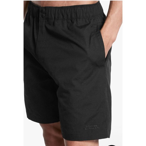 SATURDAYS NYC TRENT SOLID SWIM SHORT - SIZE SMALL